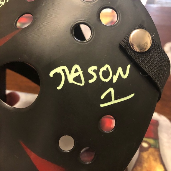 Ari Lehman Jason Mask Friday The 13th AUTOGRAPH✍🏼 - Picture 4 of 6